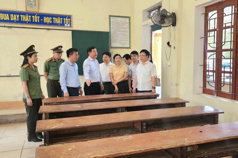 Nghệ An: chuẩn bị các điều kiện tốt nhất cho kỳ thi tốt nghiệp THPT năm 2025