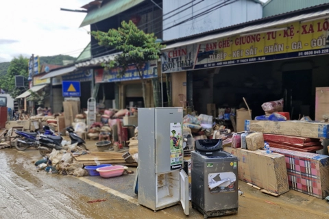 Nghệ An: muôn vàn khó khăn tái thiết lại cuộc sống sau lũ
