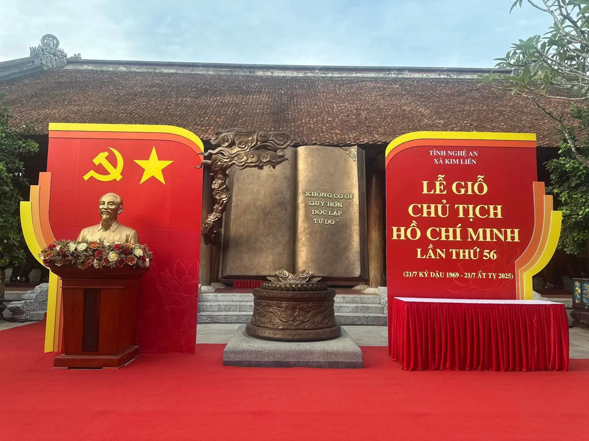 Nghệ An trang trọng tổ chức Lễ giỗ Chủ tịch Hồ Chí Minh lần thứ 56