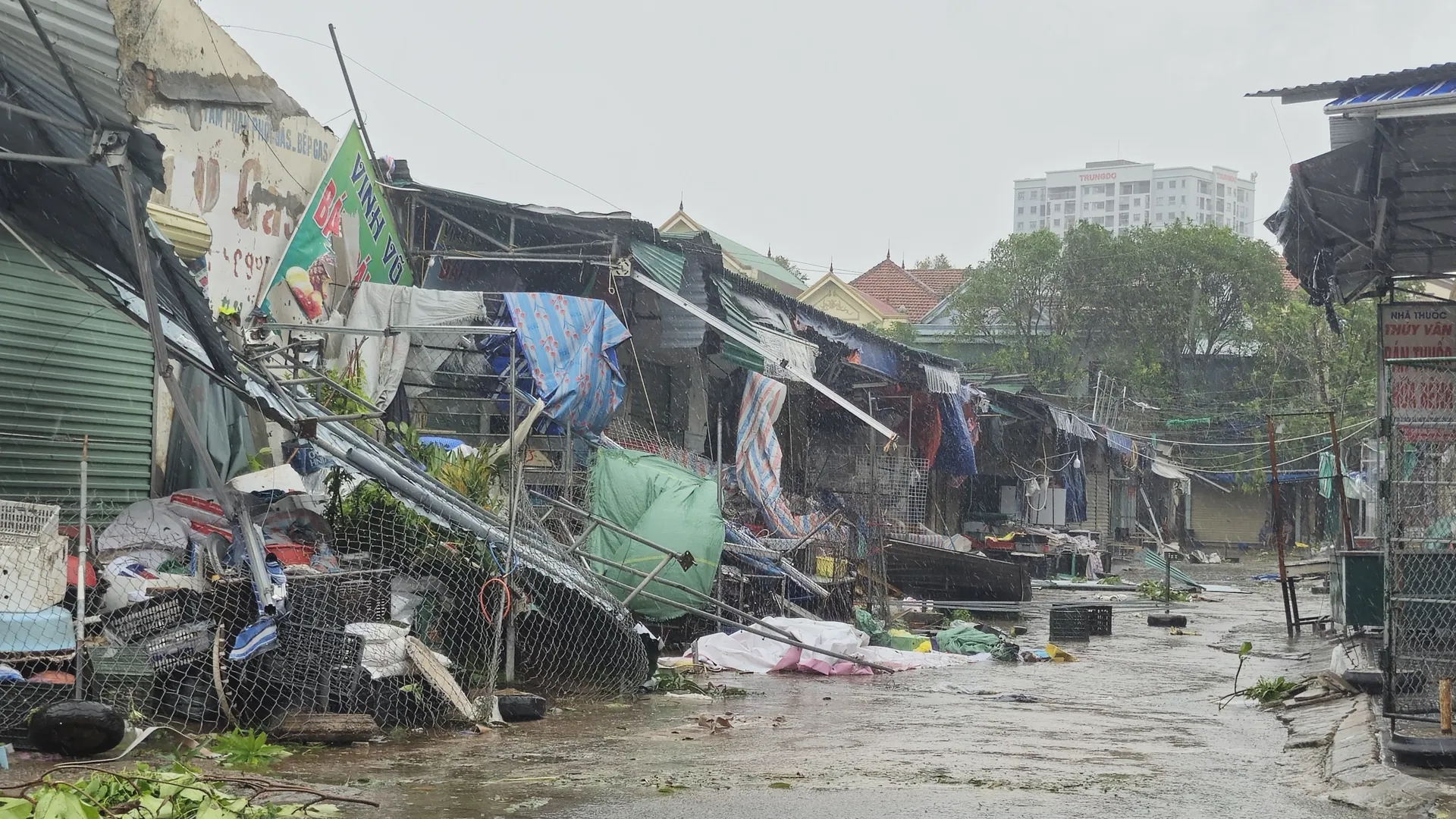 Nghệ An ngổn ngang sau bão số 10