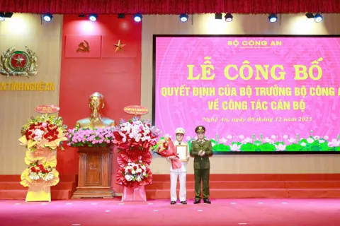 Thượng tá Phạm Thành Long được bổ nhiệm Phó Giám đốc Công an tỉnh Nghệ An
