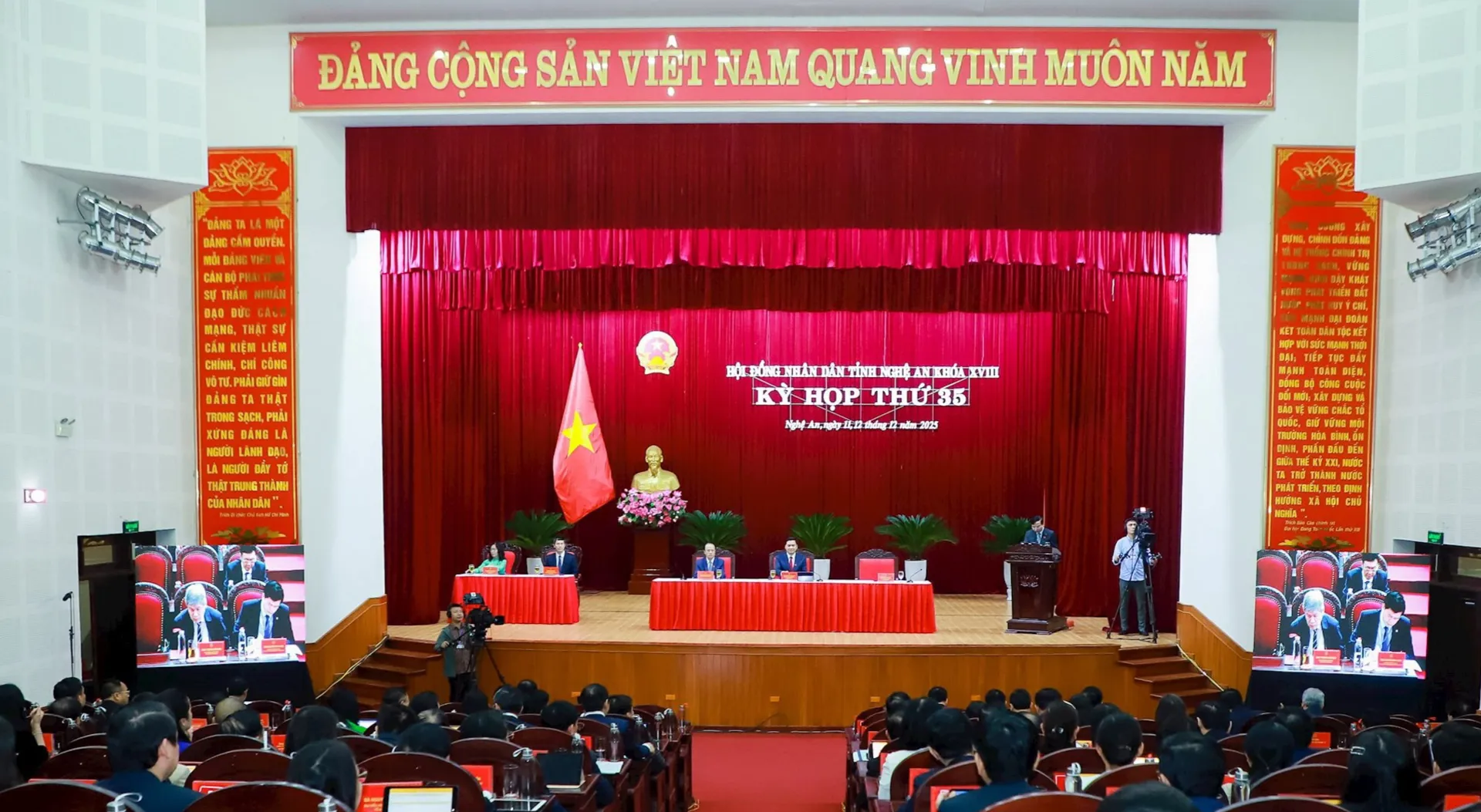 Kỳ họp thứ 35, HĐND tỉnh Nghệ An khóa XVIII: nhiều vấn đề quan trọng được nêu ra