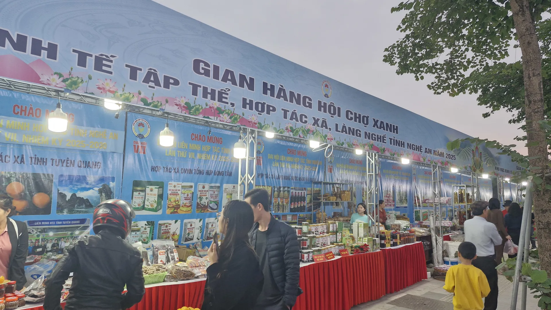 Nghệ An: hội chợ xanh kết nối cung cầu các sản phẩm tiêu biểu địa phương
