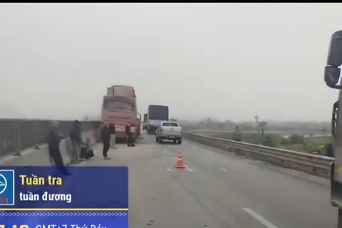 Nghệ An: tai nạn giao thông liên hoàn trên cao tốc Bắc - Nam khiến 1 người tử vong