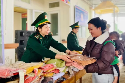 Nghệ An: Bộ đội Biên phòng với nhiều hoạt động “Xuân ấm biên cương"