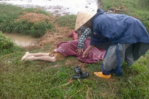 Hà Tĩnh: sét đánh tử vong người đàn ông giữa cánh đồng