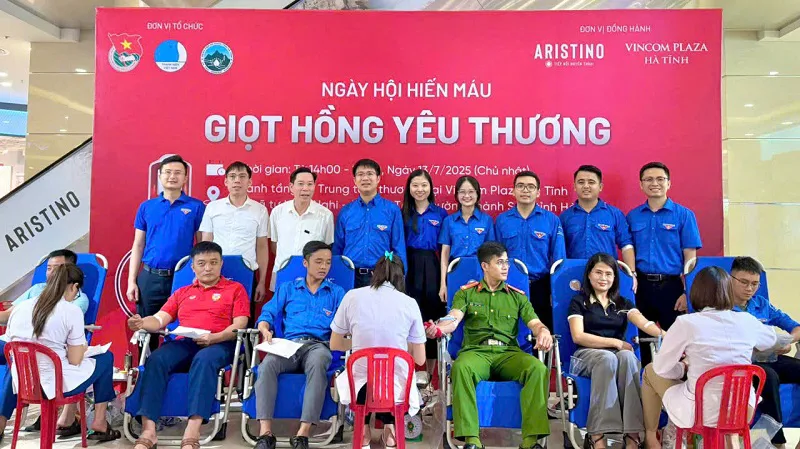 Hà Tĩnh: thu về 252 đơn vị máu tại Ngày hội hiến máu tình nguyện