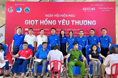 Hà Tĩnh: thu về 252 đơn vị máu tại Ngày hội hiến máu tình nguyện