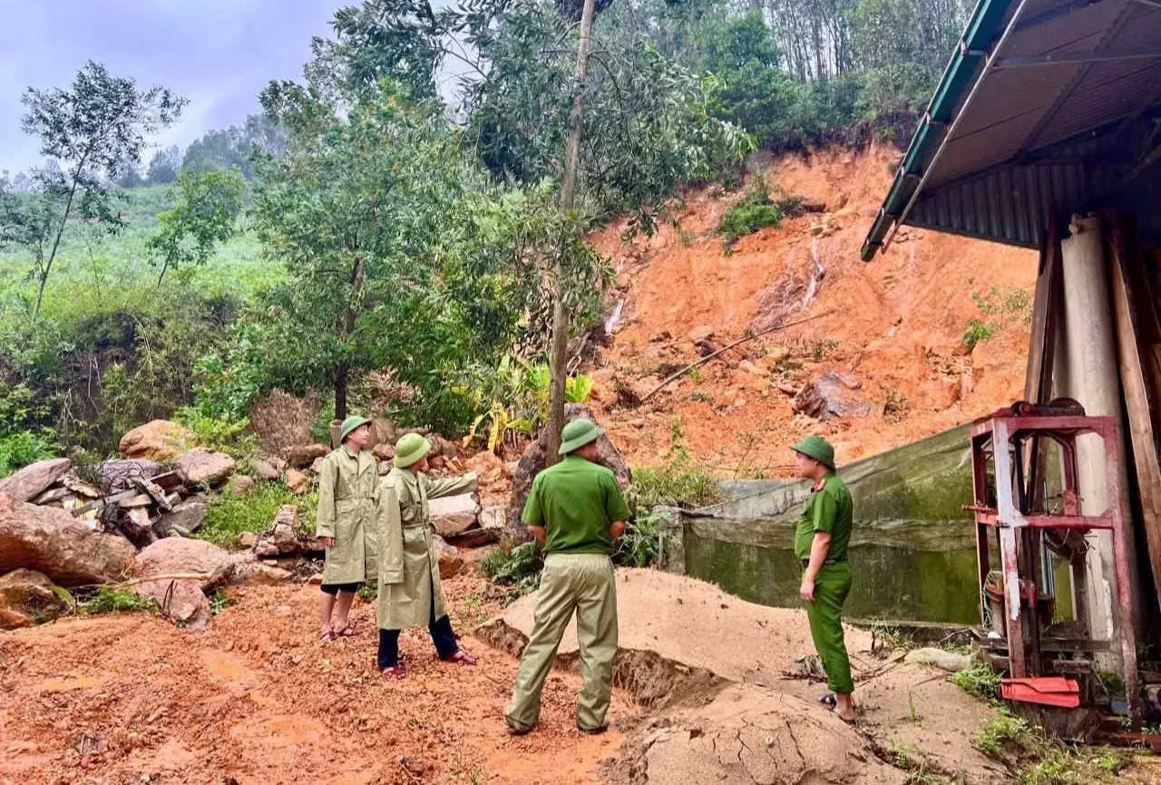 Hà Tĩnh: chủ động ứng phó, khắc phục hậu quả sạt lở đất
