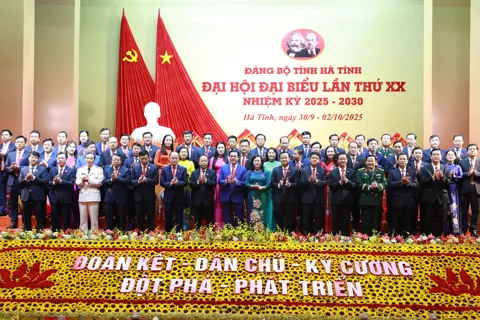 Bế mạc Đại hội đại biểu Đảng bộ tỉnh Hà Tĩnh lần thứ XX