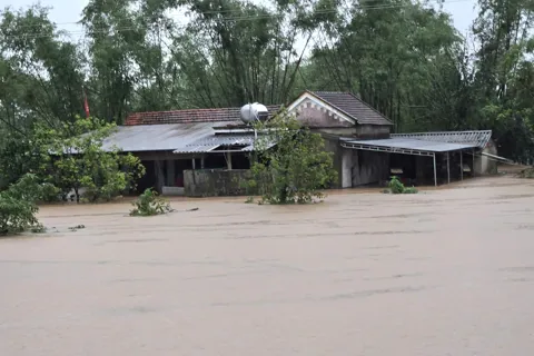 Hà Tĩnh: mưa lũ gây ngập 5.377 nhà dân