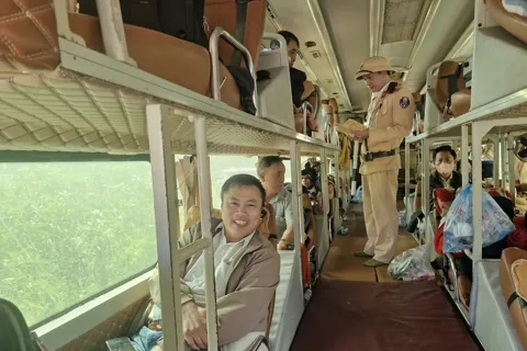 Hà Tĩnh: tăng cường tuần tra, kiểm soát phương tiện vận tải hành khách dịp Tết
