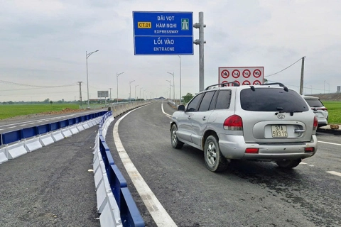 Hà Tĩnh: kiểm tra, rà soát biển báo trên tuyến cao tốc Bắc- Nam