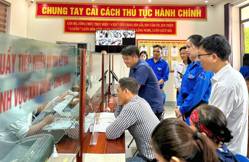 Tuổi trẻ Hà Tĩnh hỗ trợ vận hành chính quyền địa phương 2 cấp