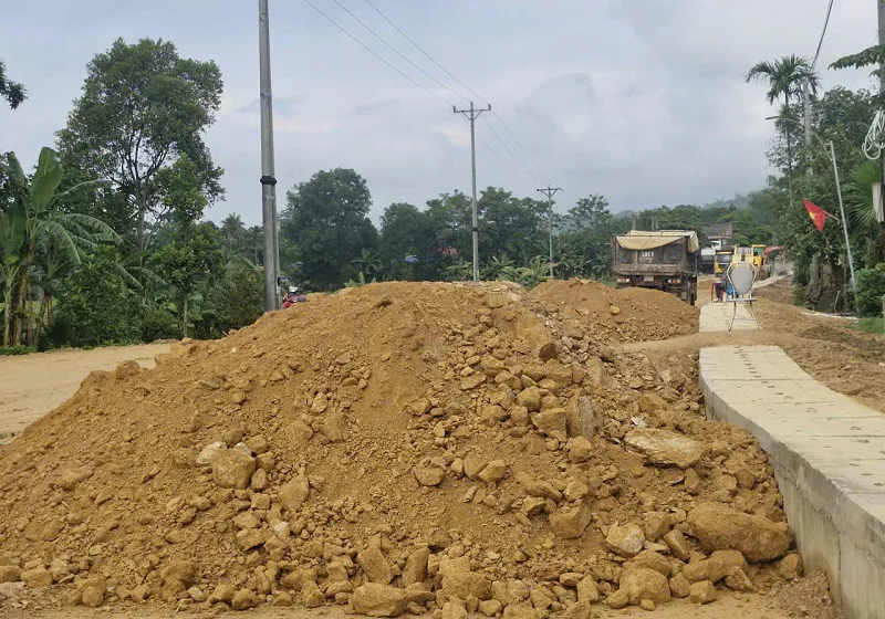 Hà Tĩnh: kịp thời cung ứng vật liệu cho dự án giao thông nghìn tỷ