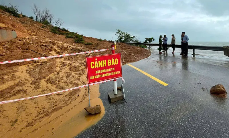 Hà Tĩnh: cảnh báo ngập lụt, sạt lở đất