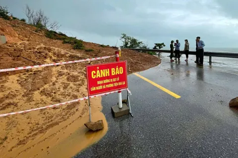 Hà Tĩnh: cảnh báo ngập lụt, sạt lở đất