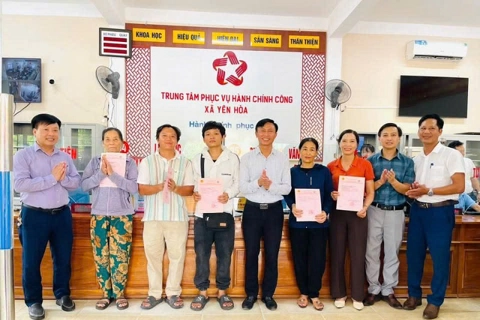 Hà Tĩnh: tập trung cấp giấy chứng nhận quyền sử dụng đất cho người dân