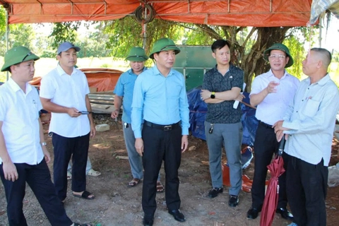 Hà Tĩnh: ngăn xây dựng công trình chờ bồi thường dự án đường sắt tốc độ cao