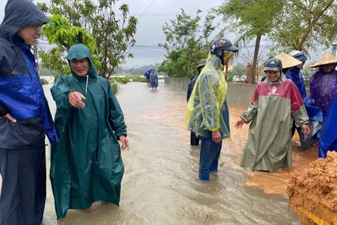 Hà Tĩnh: chủ động sơ tán dân, phòng ngừa lũ lụt