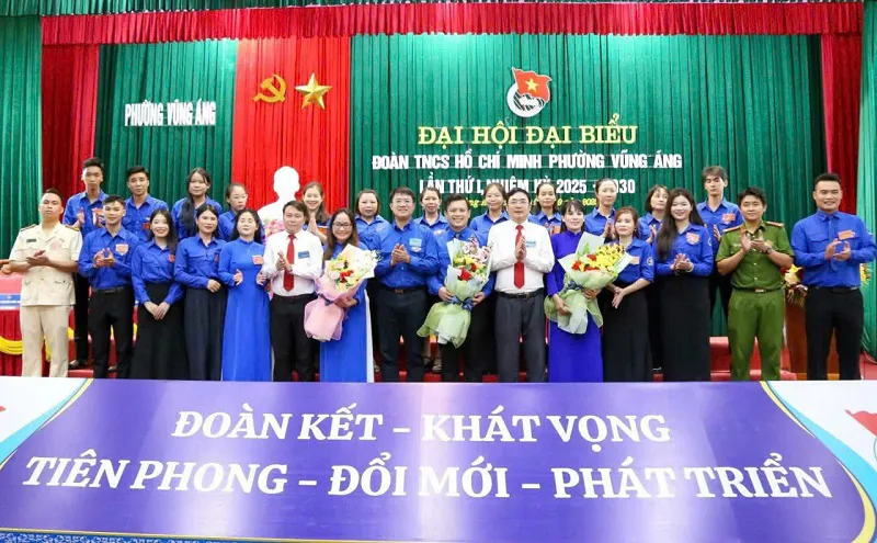 Hà Tĩnh: hoàn thành Đại hội Đoàn Thanh niên cộng sản Hồ Chí Minh cấp xã, phường