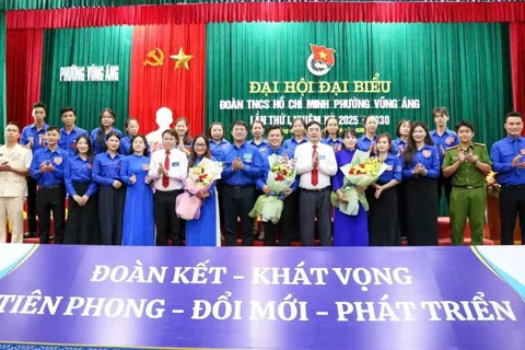 Hà Tĩnh: hoàn thành Đại hội Đoàn Thanh niên cộng sản Hồ Chí Minh cấp xã, phường