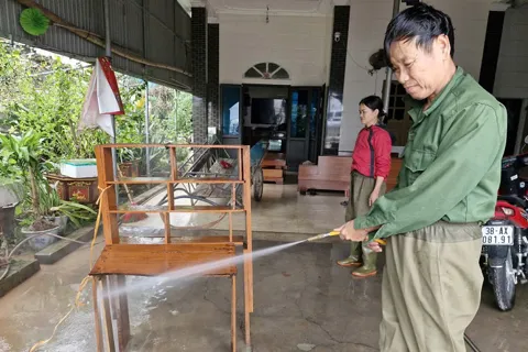 Hà Tĩnh: tập trung khắc phục hậu quả mưa lũ