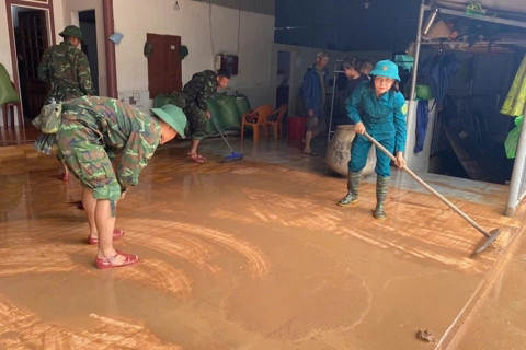 Hà Tĩnh: khẩn trương khắc phục thiệt hại do mưa lũ gây ra