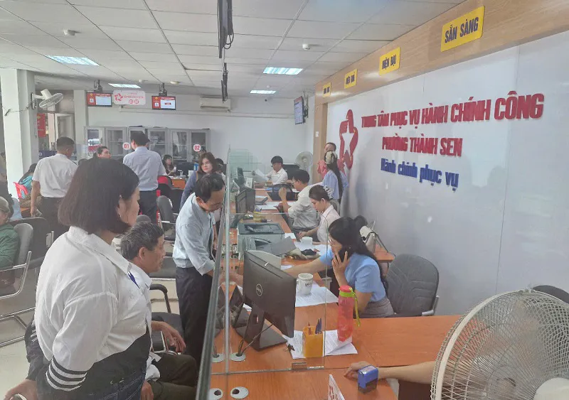 Hà Tĩnh: phường Thành Sen nâng cao hiệu quả giải quyết thủ tục hành chính