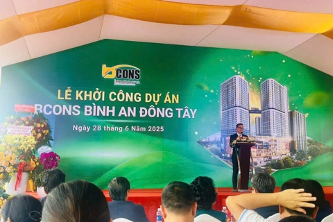 Khởi công dự án Bcons Bình An Đông Tây tại TP Dĩ An
