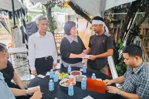TP Hồ Chí Minh: thăm hỏi gia đình 3 mẹ con tử nạn vì tai nạn giao thông