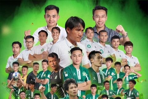 Thắp lửa Thống Nhất: Trường Tươi Bình Phước trước trận play-off lịch sử