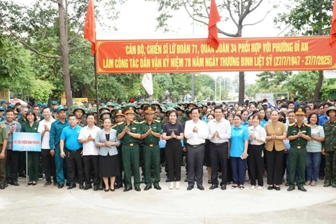 Phường đông dân nhất TP Hồ Chí Minh huy động gần 1.000 người ra quân làm công tác dân vận