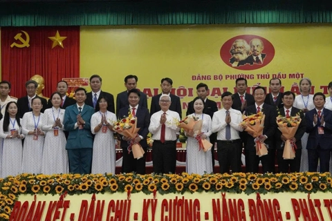 Bà Nguyễn Thu Cúc được chỉ định giữ chức Bí thư Đảng ủy phường Thủ Dầu Một