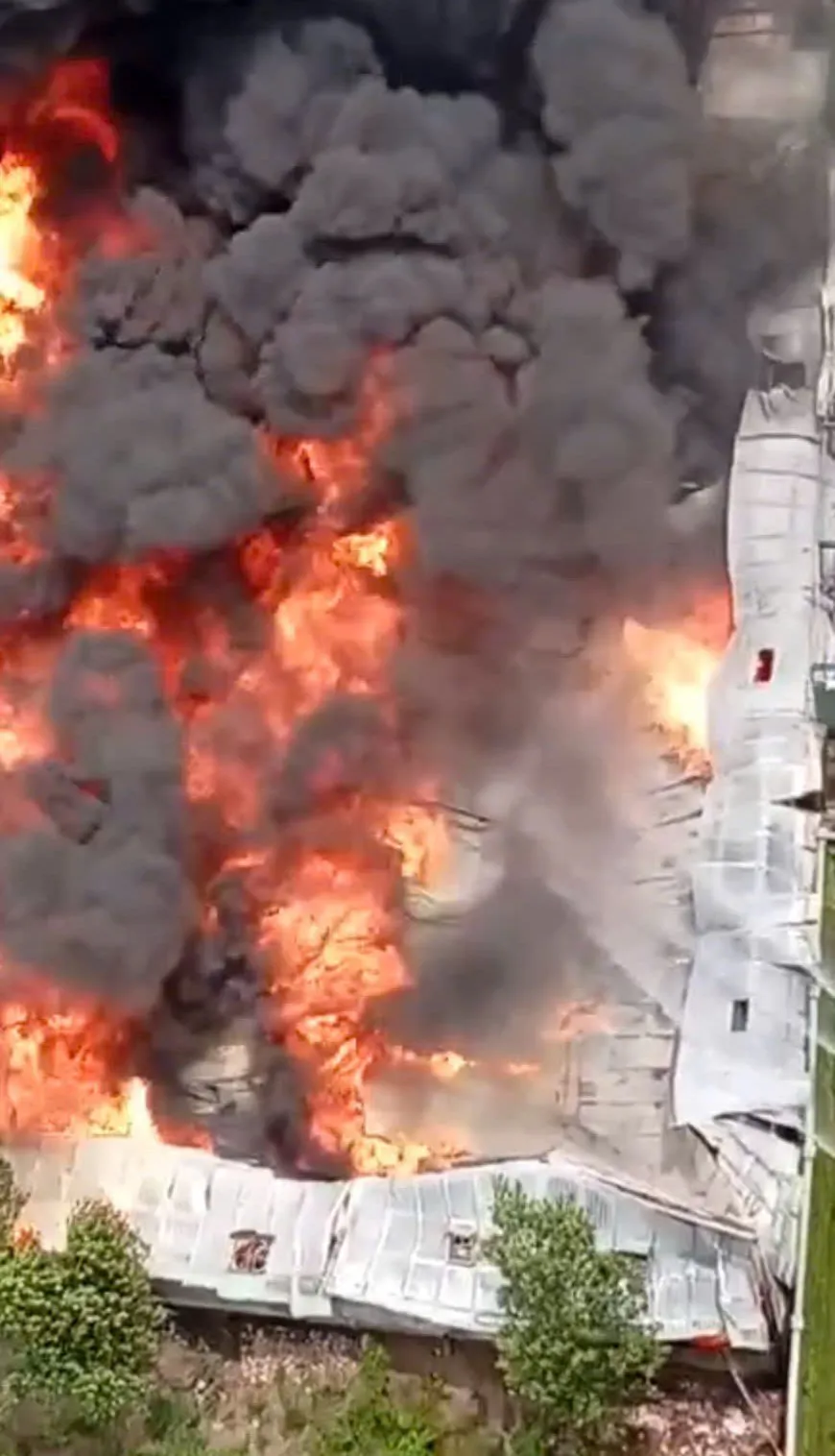 Cháy lớn tại nhà xưởng ở phường Thuận Giao, TP Hồ Chí Minh đã được khống chế