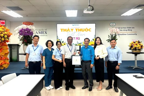 Công đoàn phường Lái Thiêu tri ân đội ngũ y tế nhân Ngày Thầy thuốc Việt Nam