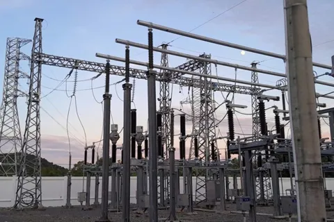 EVNSPC: đóng điện đưa vào vận hành công trình đường dây 110KV Tịnh Biên - Hà Tiên