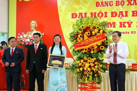 Chủ tịch Quốc hội Trần Thanh Mẫn dự Đại hội Đảng bộ xã Thạnh Xuân, TP Cần Thơ