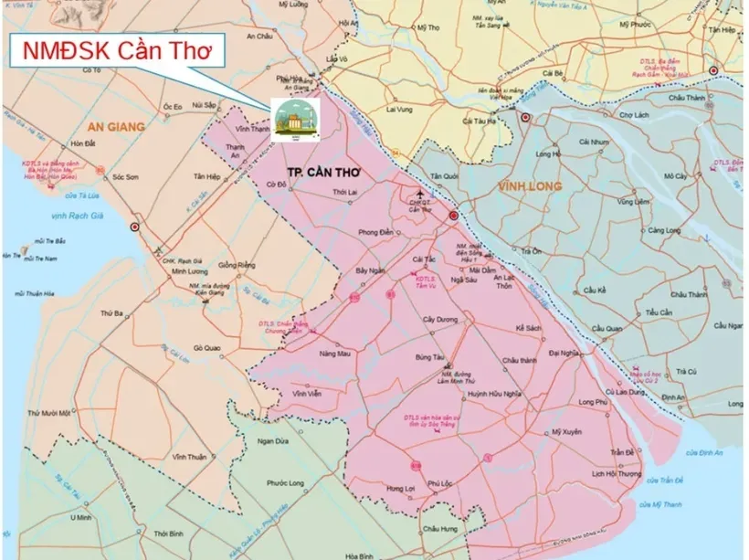 Tập đoàn Sao Mai đề xuất đầu tư nhà máy điện mặt trời 1.000 tỉ ở Cần Thơ