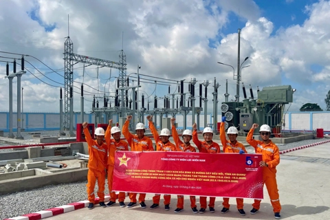 EVNSPC hoàn thành 2 công trình trọng điểm chào mừng Quốc khánh 2/9