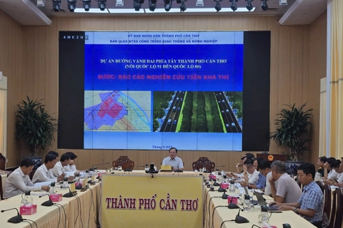 Cần Thơ: đề xuất xây dựng dự án Đường vành đai phía Tây, nối quốc lộ 91 đến quốc lộ 80