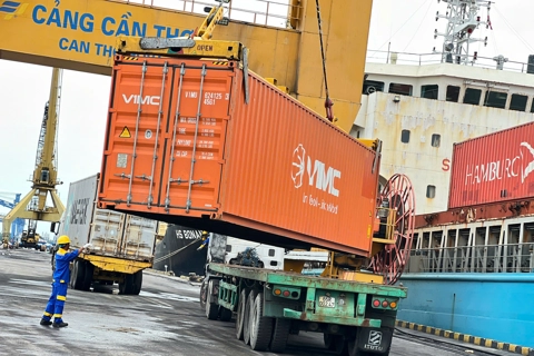 Cần Thơ: khai trương tuyến vận tải biển kết nối trực tiếp cảng Cái Mép