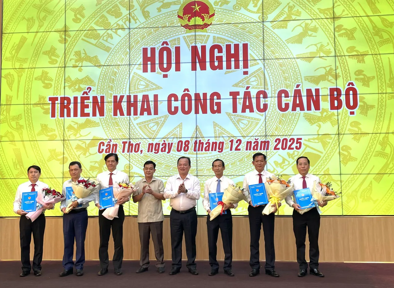 Cần Thơ bổ nhiệm nhiều vị trí chủ chốt