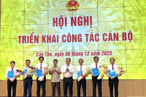 Cần Thơ bổ nhiệm nhiều vị trí chủ chốt