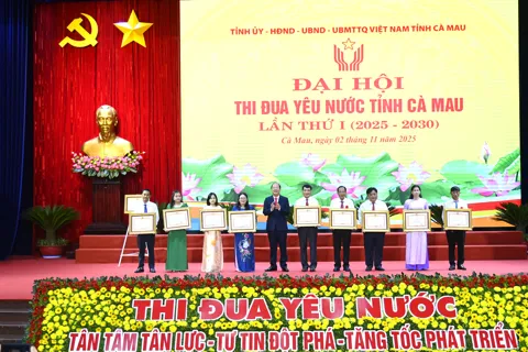 Thi đua yêu nước, tạo sức mạnh cộng sinh để Cà Mau cất cánh