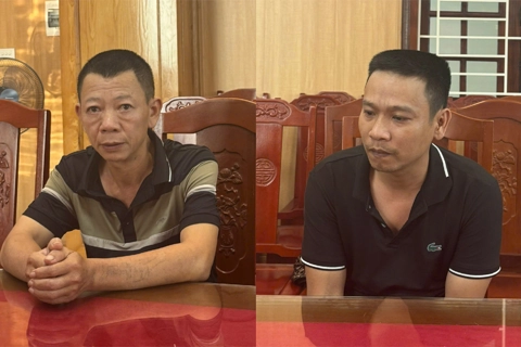 Thanh Hóa: khởi tố, bắt tạm giam 2 đối tượng khai thác khoáng sản trái phép