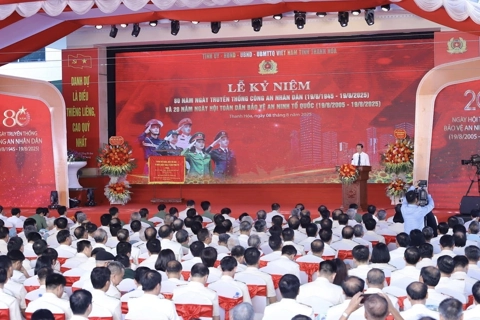 Công an tỉnh Thanh Hóa: tiếp bước truyền thống, vững vàng tương lai