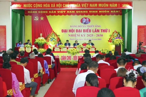 Thiết Ống phấn đấu trở thành xã dẫn đầu khu vực miền núi
