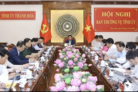 Thanh Hóa tăng tốc xây dựng trường nội trú liên cấp ở vùng cao biên giới