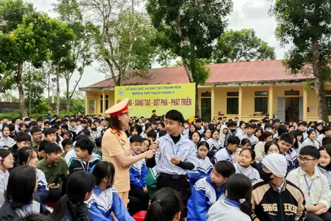 Thanh Hóa tăng cường phối hợp tuyên truyền, giáo dục pháp luật cho học sinh
